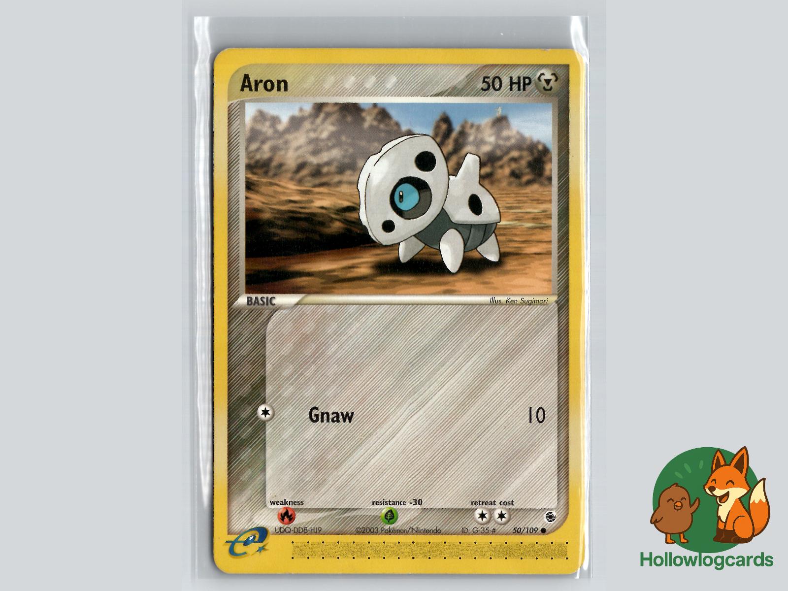 Aron (50/109) - Ruby & Sapphire Pokémon Card