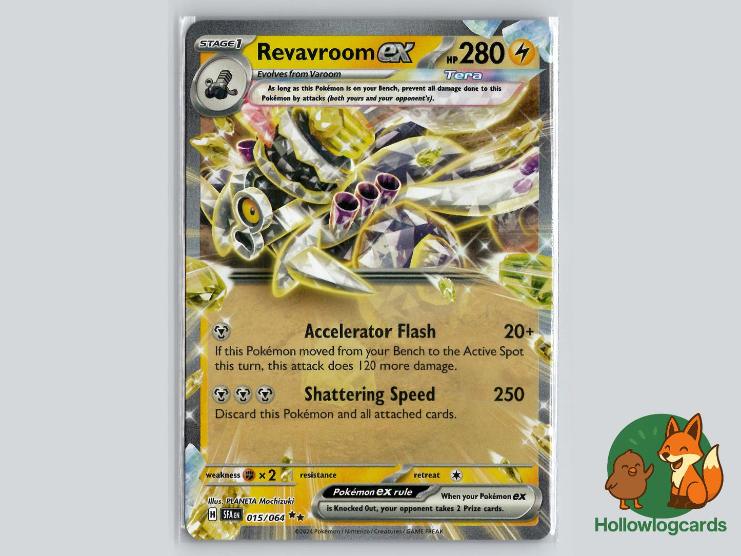 Revavroom ex (015/064) - Shrouded Fable Pokémon Card