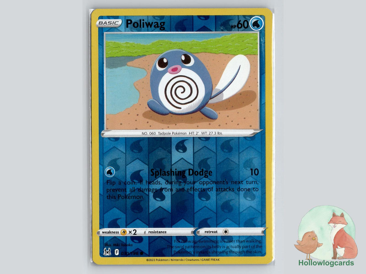 Poliwag (030/196) - Lost Origin Pokémon Card