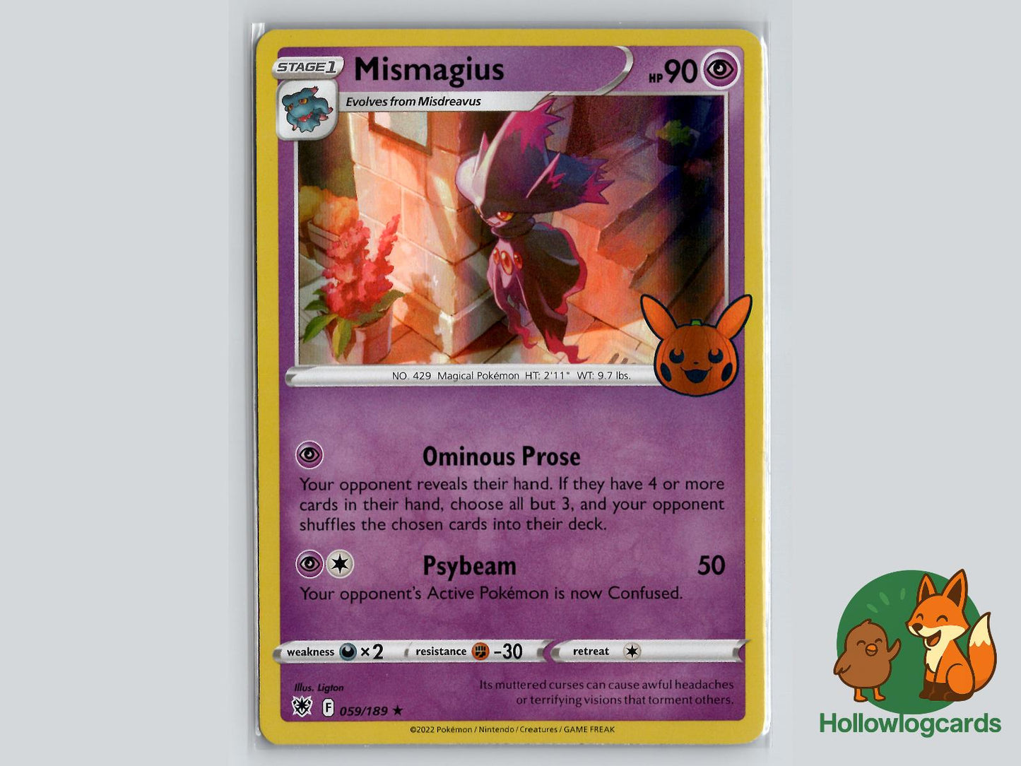 Mismagius (059/189) Pokémon Card