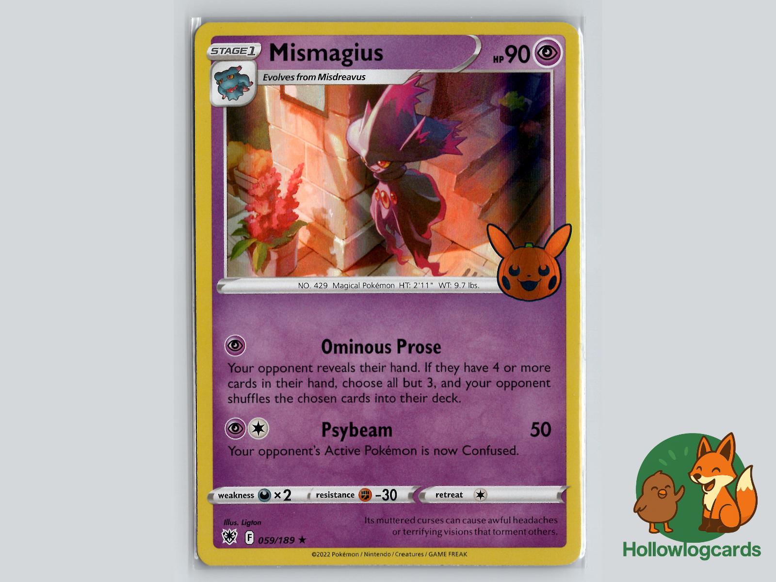 Mismagius (059/189) Pokémon Card