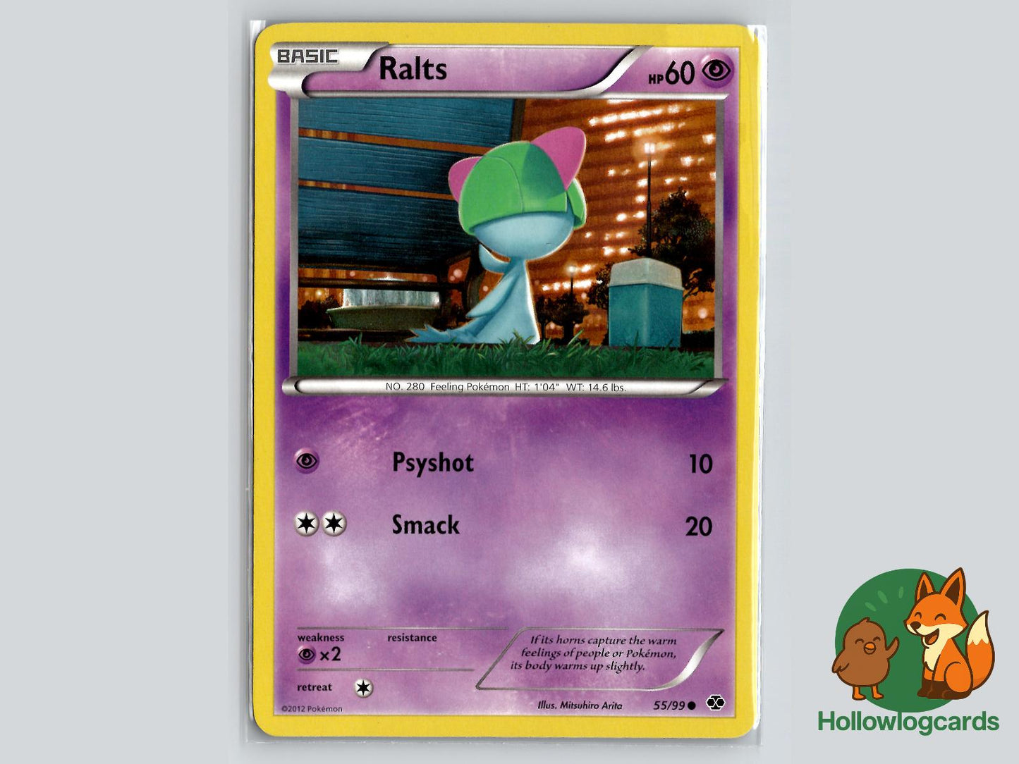 Ralts (55/99) - Next Destinies Pokémon Card