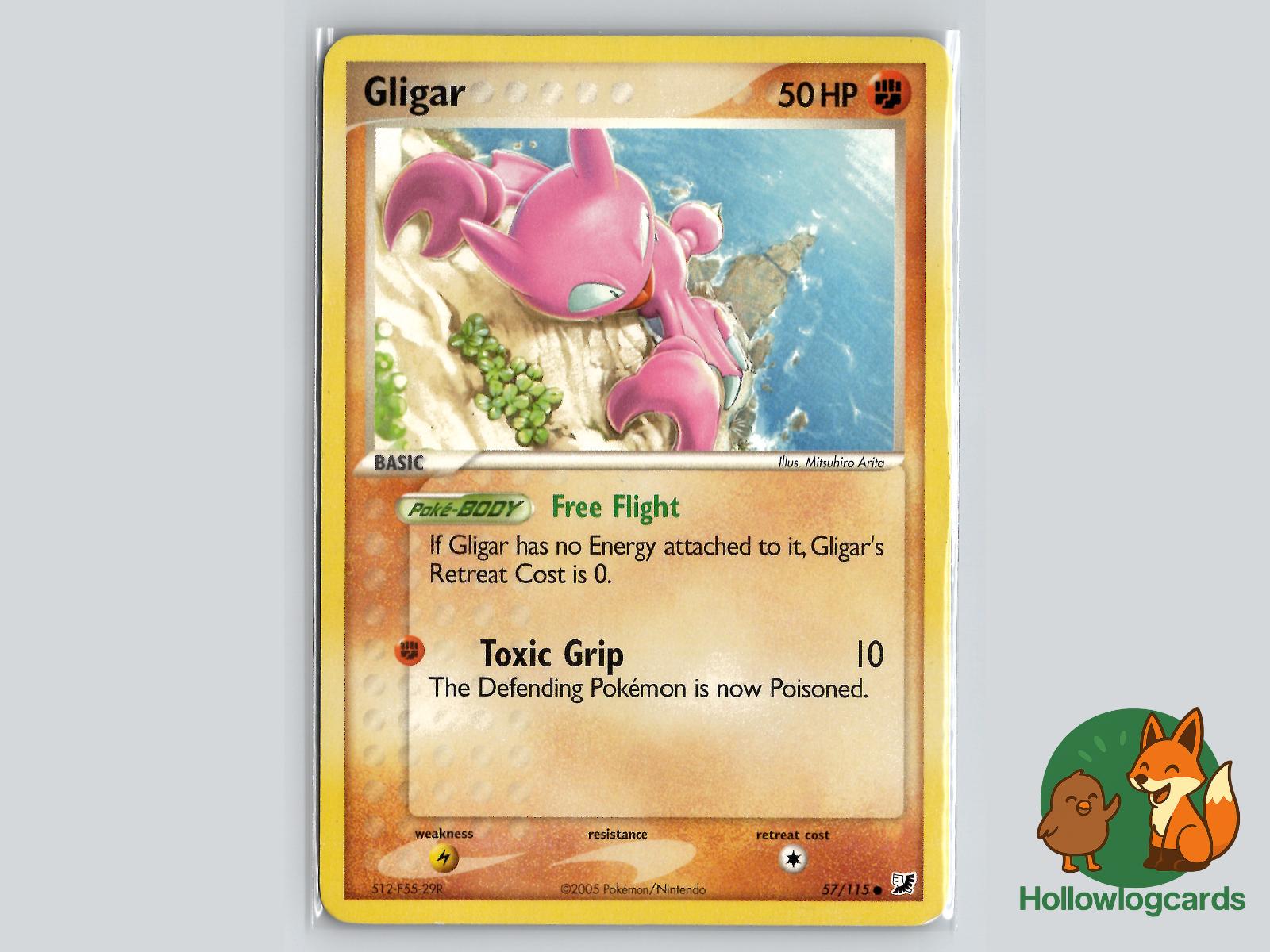 Gligar (57/115) - Unseen Forces Pokémon Card