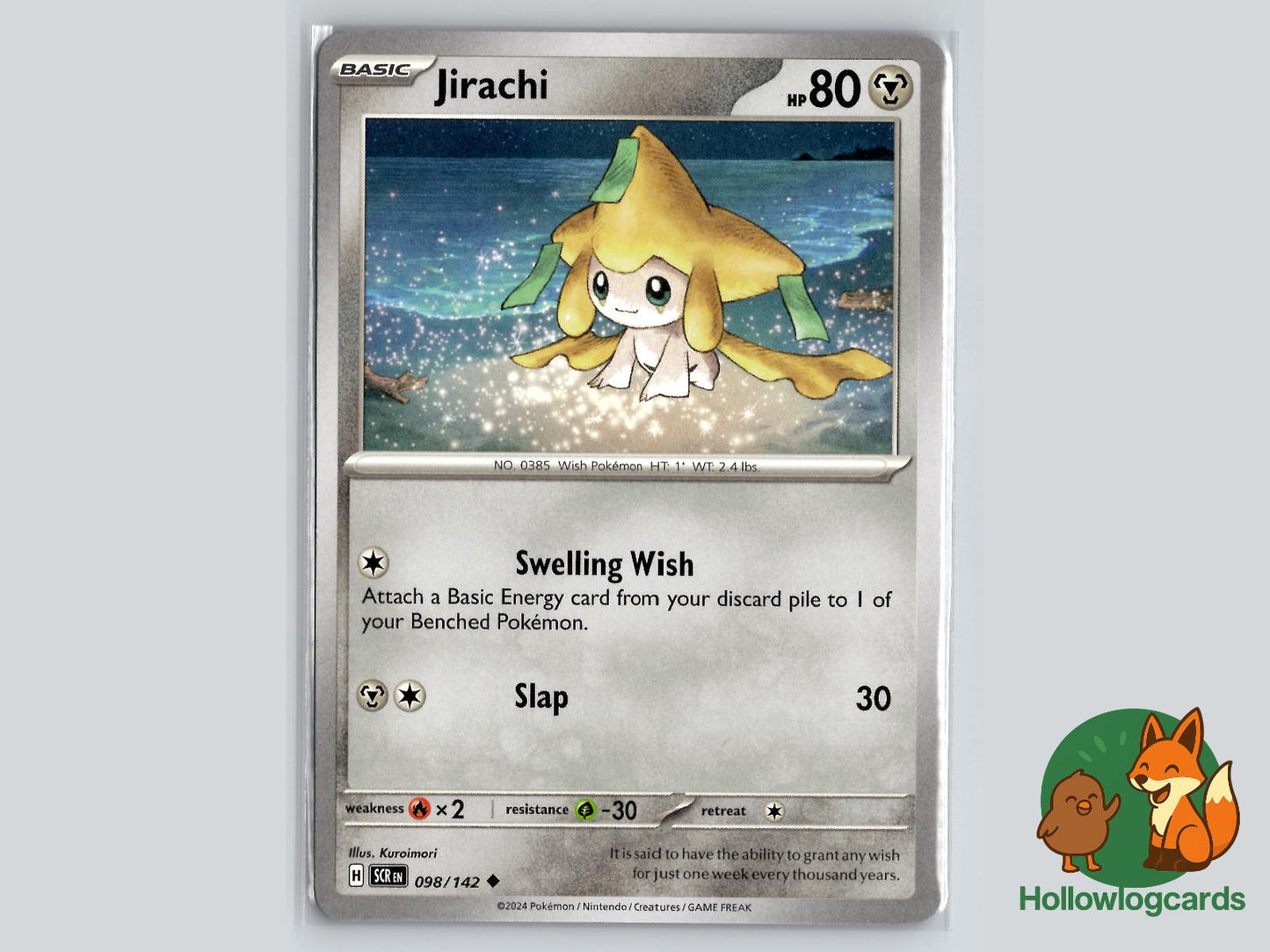 Jirachi (98/142) - Stellar Crown Pokémon Card