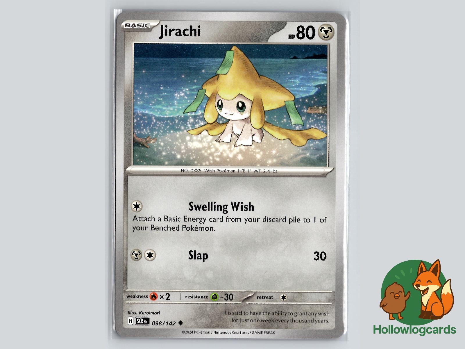 Jirachi (98/142) - Stellar Crown Pokémon Card