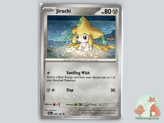 Jirachi (98/142) - Stellar Crown Pokémon Card