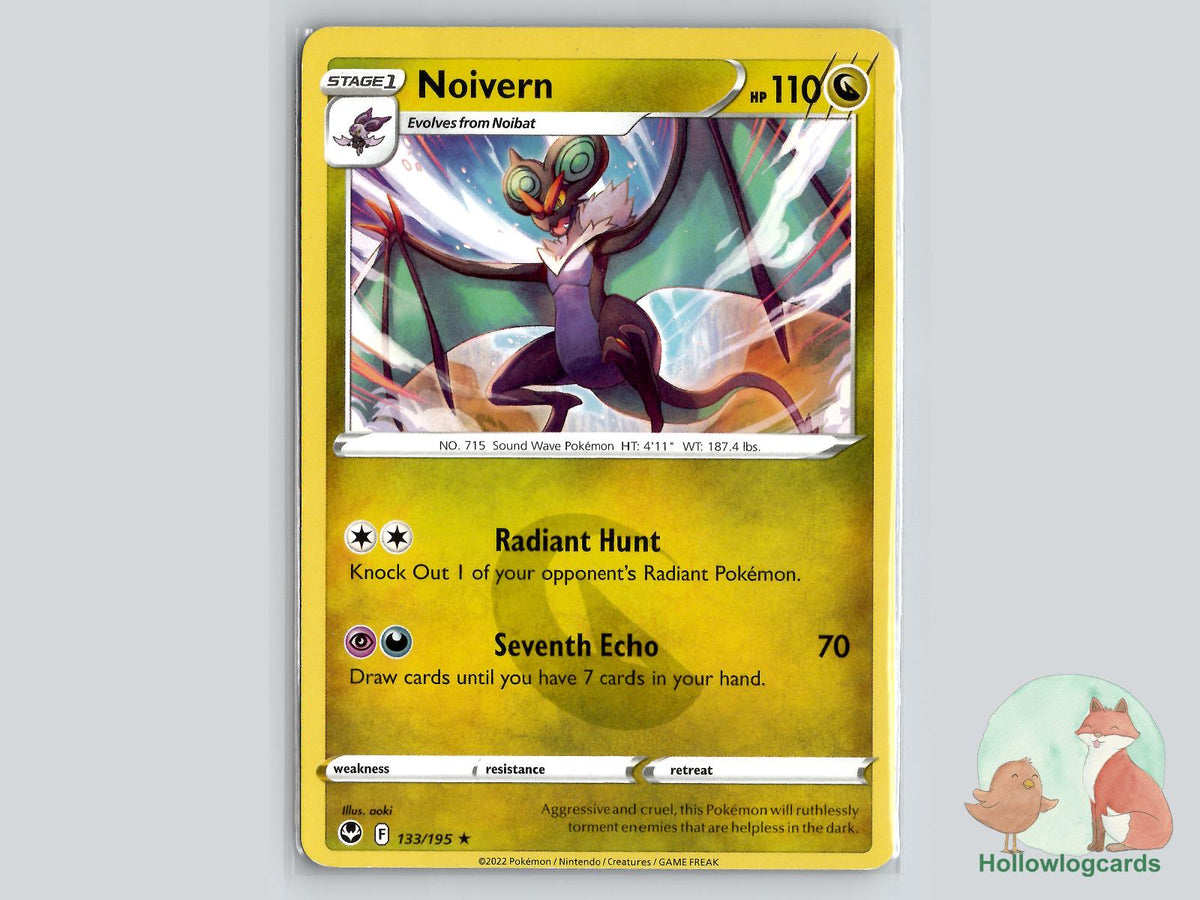 Noivern (133/195) - Silver Tempest Pokémon Card