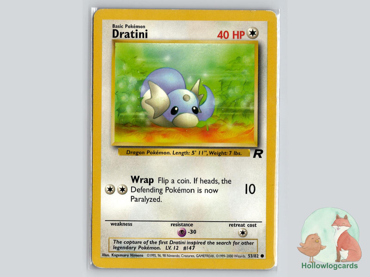 Dratini (53/82) - Team Rocket Pokémon Card