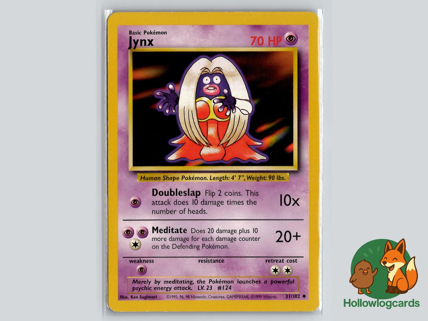 Jynx (31/102) - Base Pokémon Card