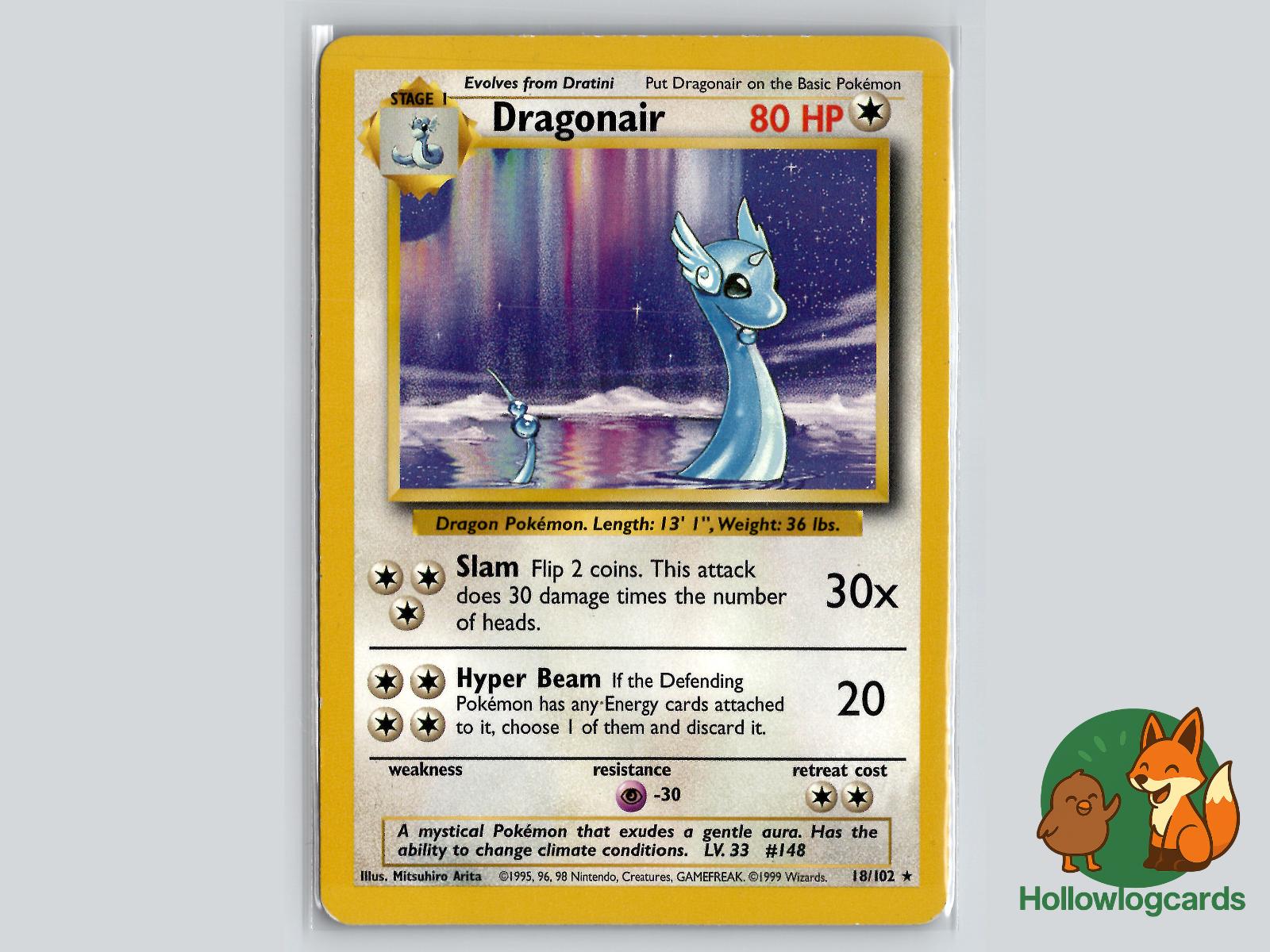Dragonair (18/102) - Dragon Pokémon Card