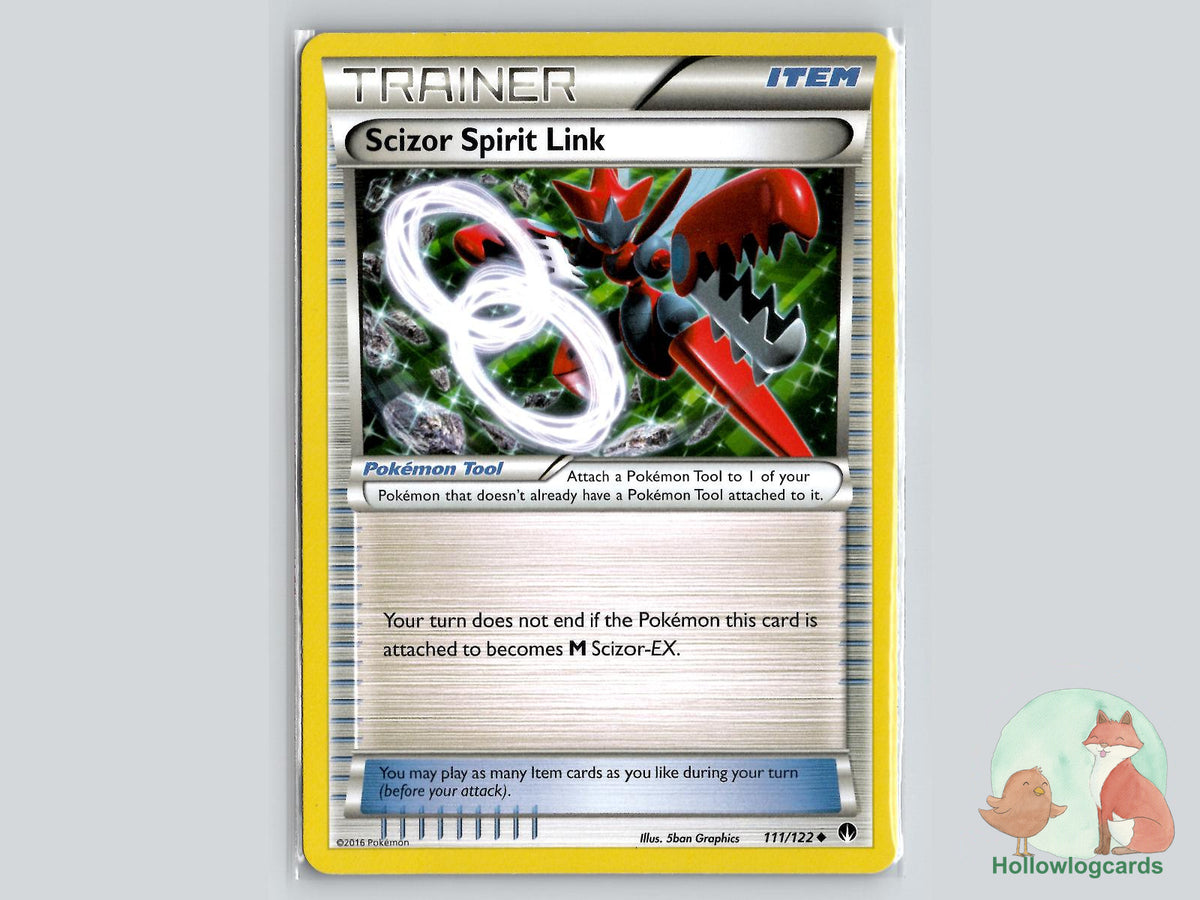 Scizor Spirit Link (111/122) - BREAKpoint Pokémon Card