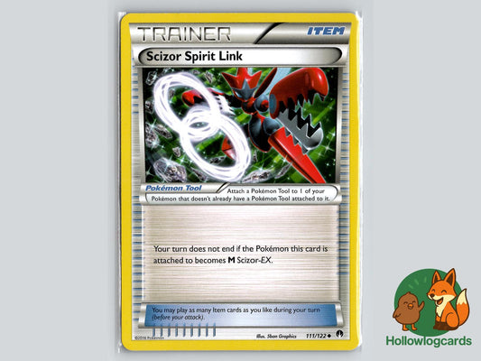 Scizor Spirit Link (111/122) - BREAKpoint Pokémon Card