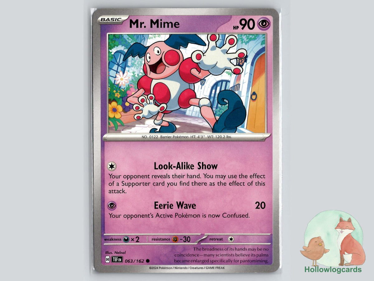 Mr. Mime (063/162) - Temporal Forces Pokémon Card