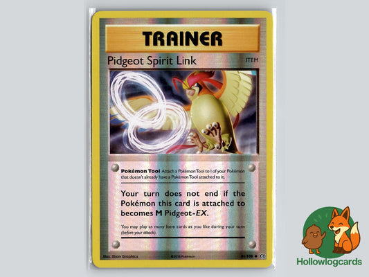 Pidgeot Spirit Link (81/108) - Evolutions Pokémon Card