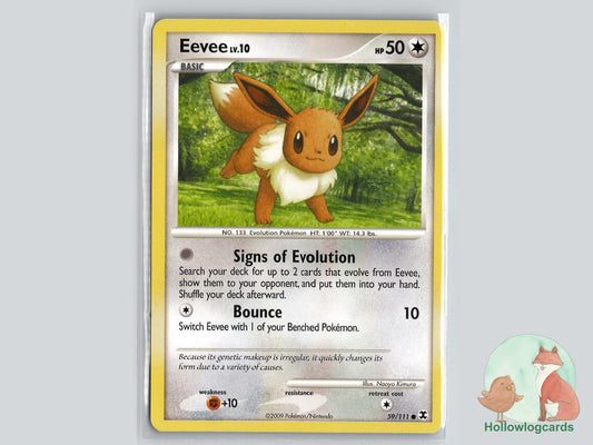 Eevee (59/111) - Rising Rivals Pokémon Card