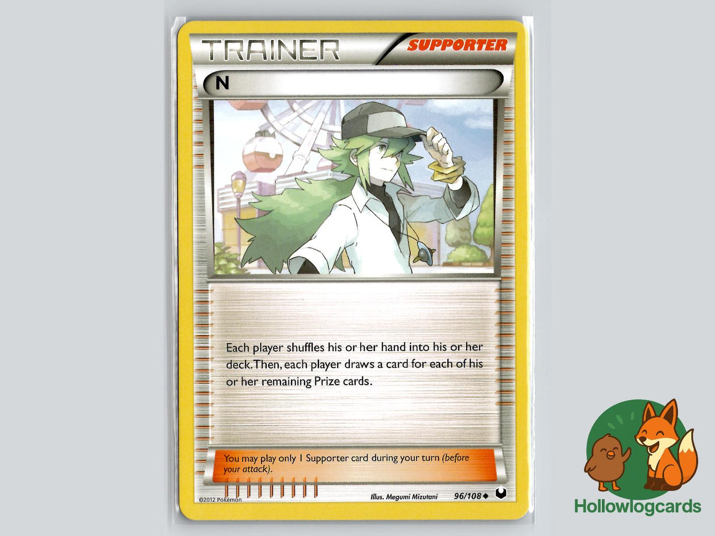 N (96/108) - Dark Explorers Pokémon Card