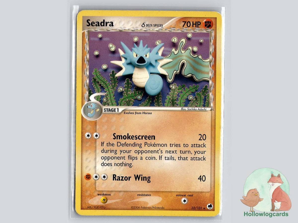 Seadra (22/101) - Dragon Frontiers Pokémon Card