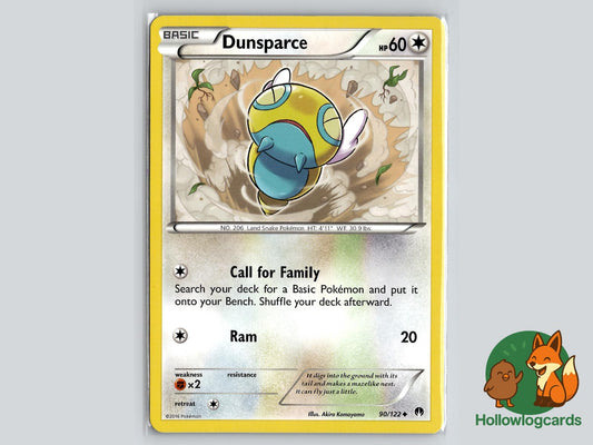 Dunsparce (90/122) - BREAKpoint Pokémon Card