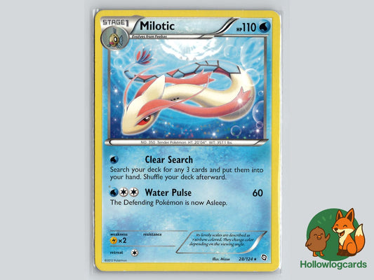 Milotic (28/124) - Dragons Exalted Pokémon Card