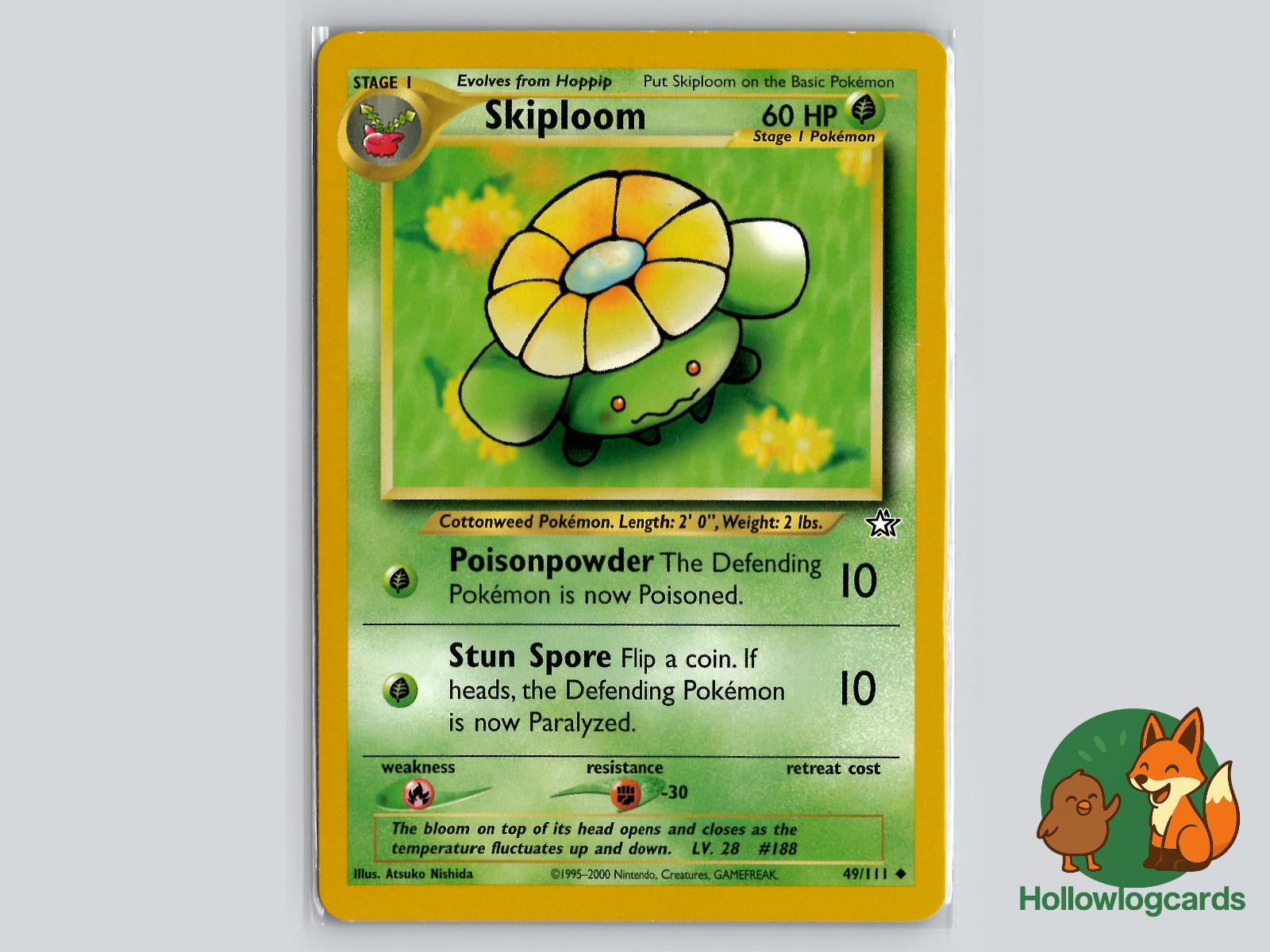 Skiploom (49/111) - Neo Genesis Pokémon Card