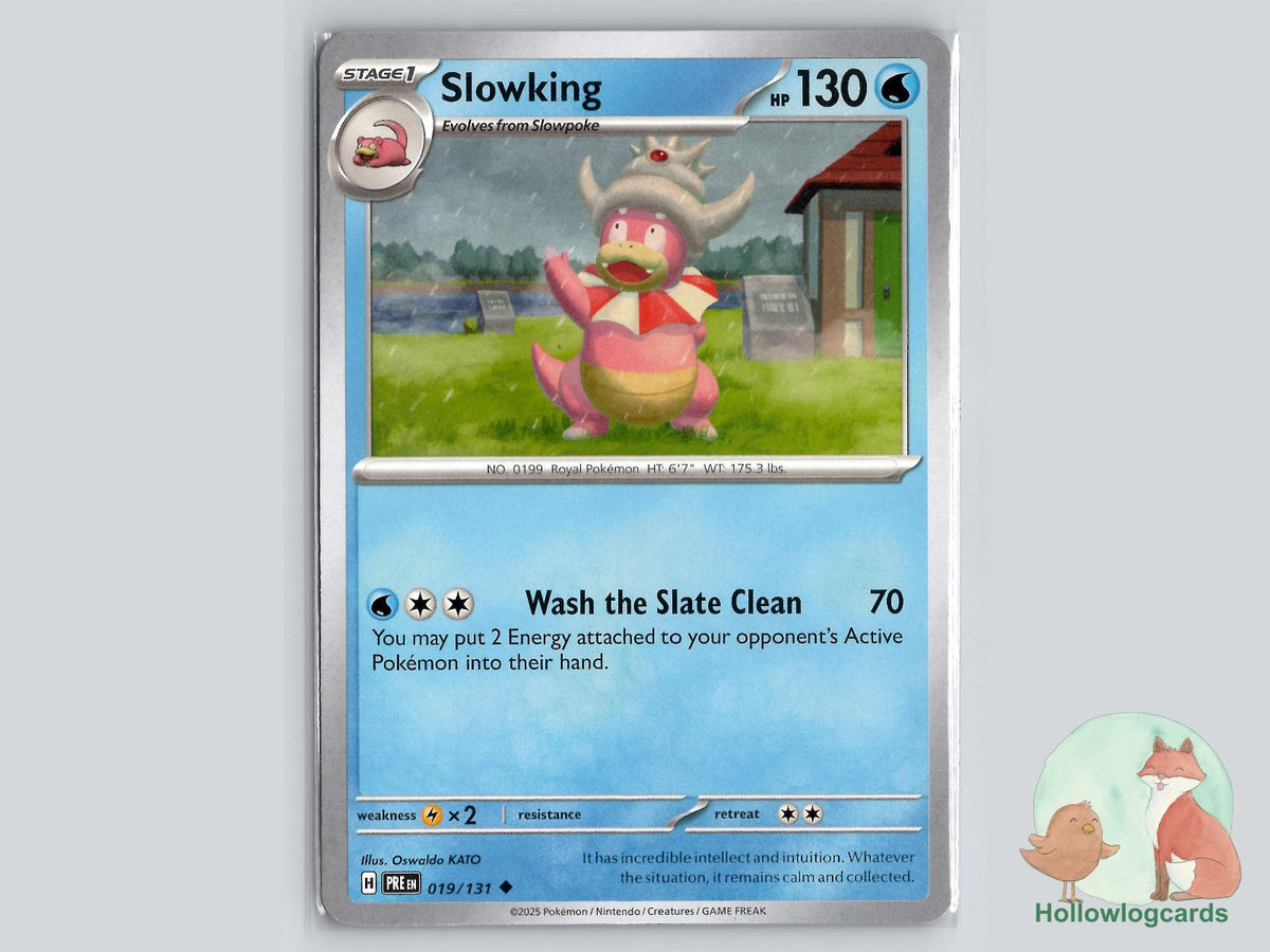Slowking (019/131) - Prismatic Evolutions Pokémon Card