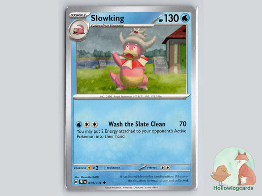 Slowking (019/131) - Prismatic Evolutions Pokémon Card