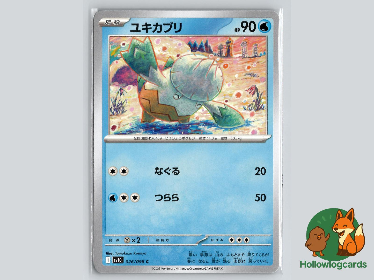 Snover (026/098) Pokémon Card