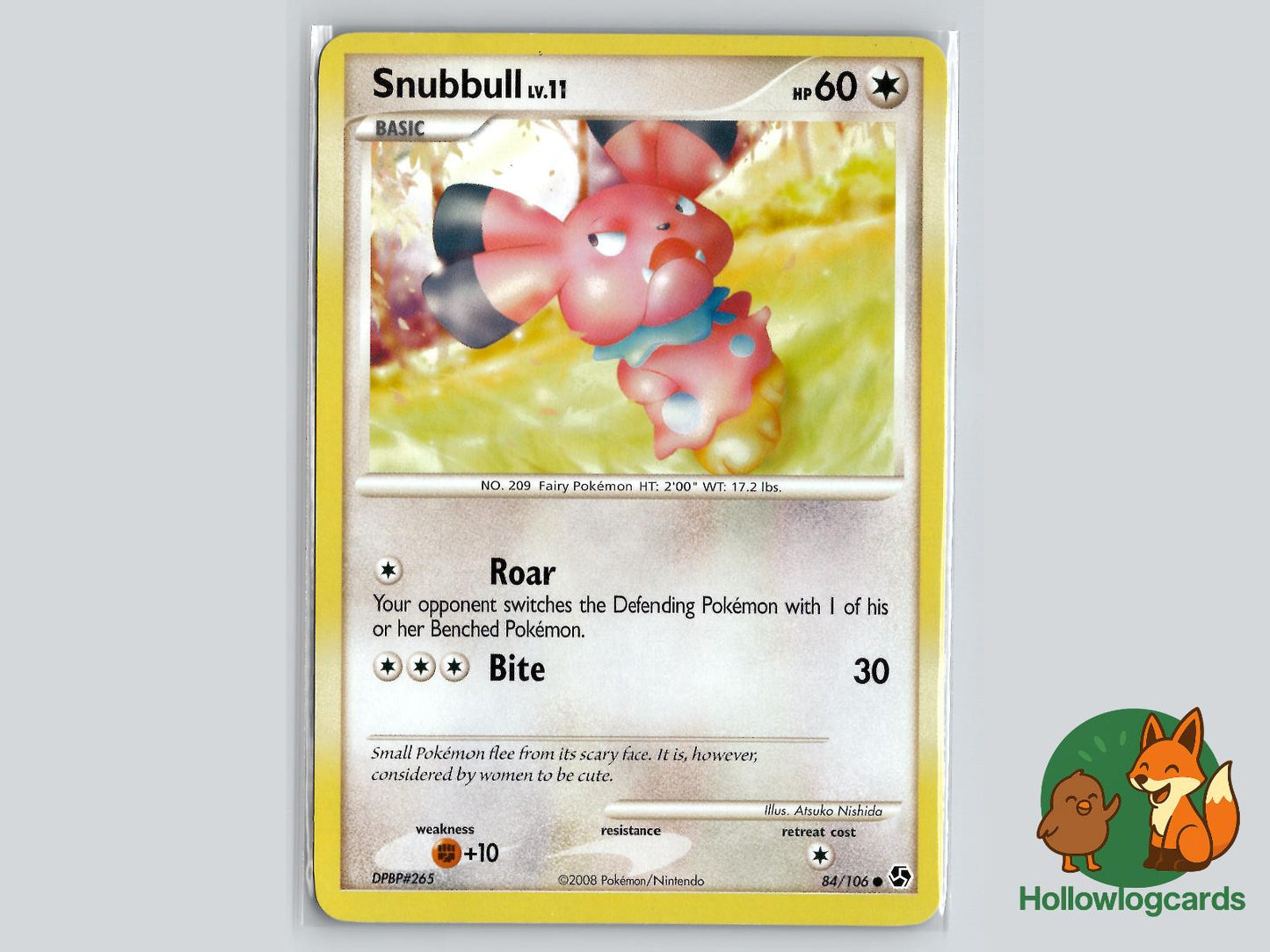 Snubbull (84/106) - Great Encounters Pokémon Card