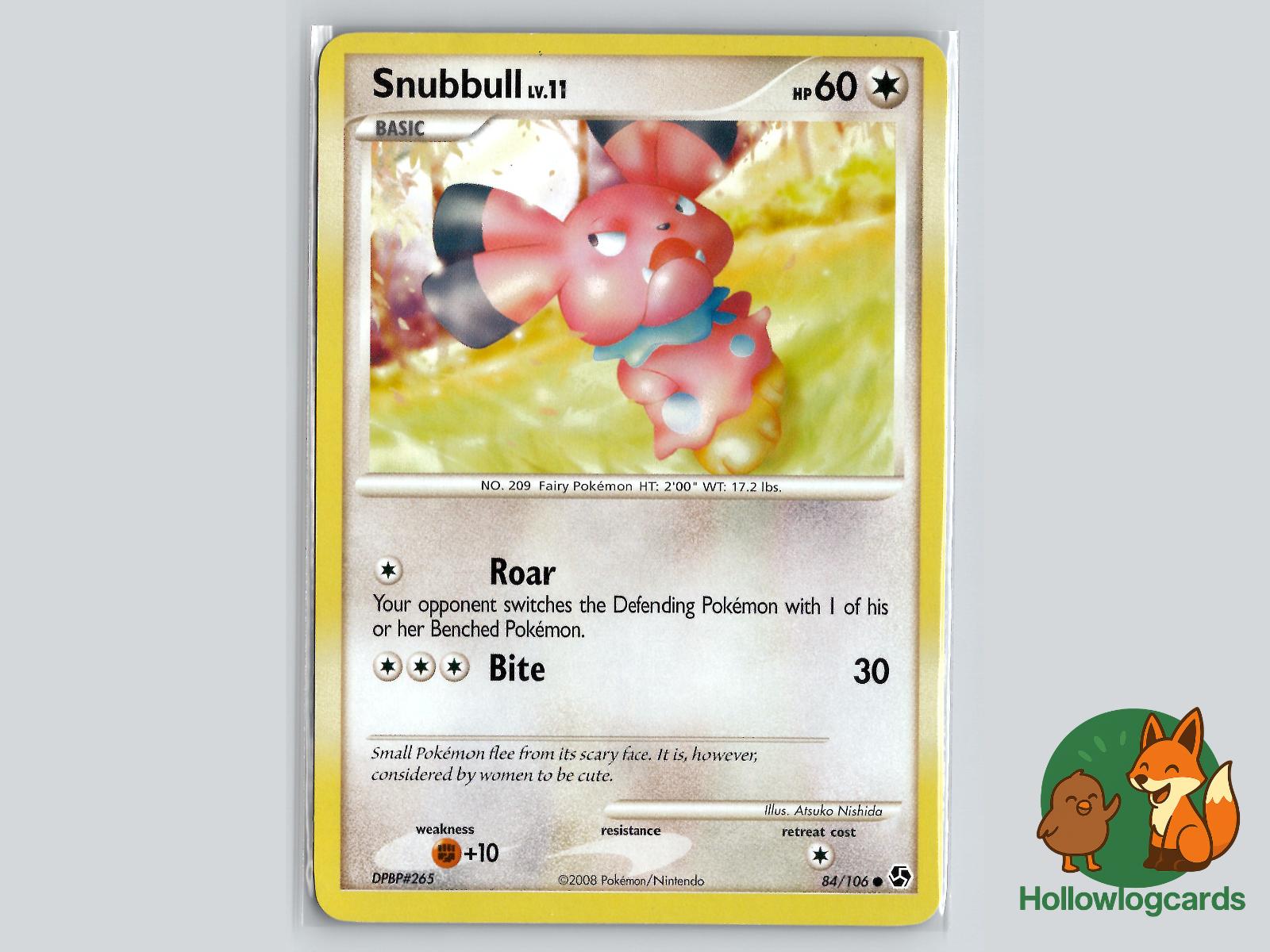 Snubbull (84/106) - Great Encounters Pokémon Card