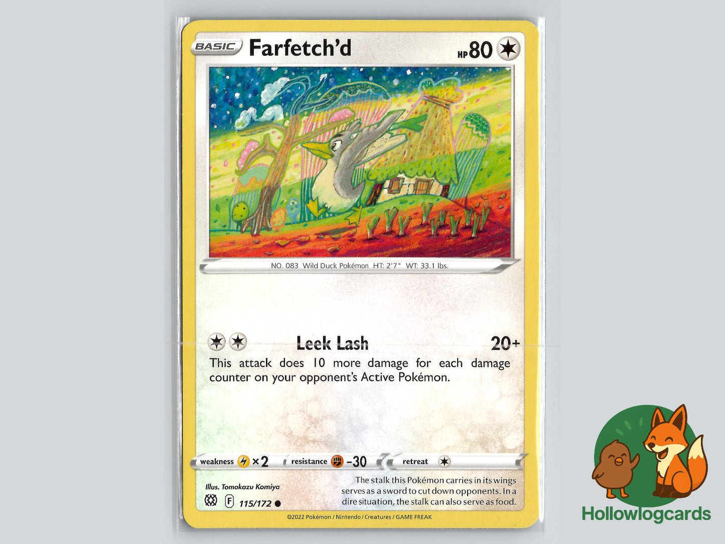 Farfetch'd (115/172) - Brilliant Stars Pokémon Card