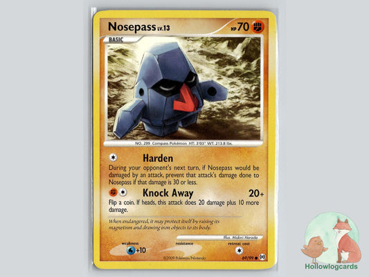 Nosepass (69/99) - Arceus Pokémon Card