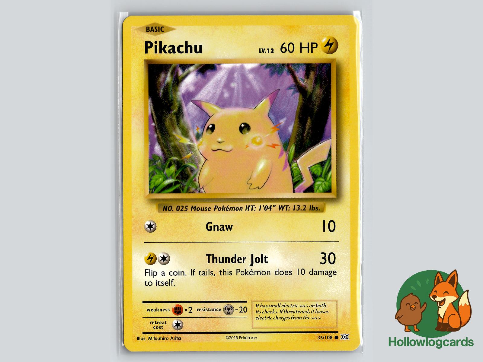 Pikachu (35/108) - Evolutions Pokémon Card