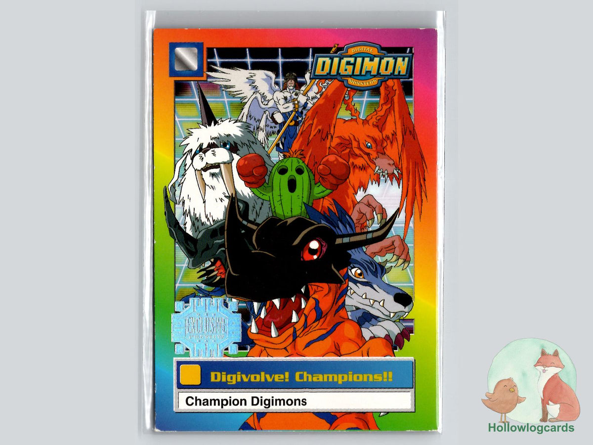 Digivolve! Champions!! (3/34) 1999 Upper Deck Digimon card