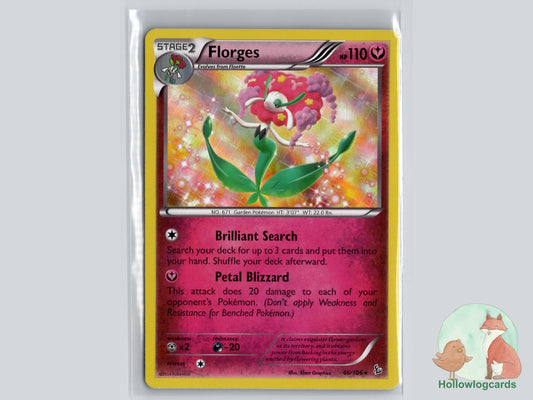 Florges (66/106) - Flashfire Pokémon Card
