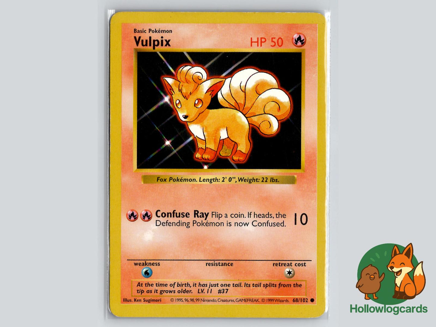Vulpix (68/102) - Base Pokémon Card
