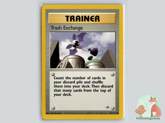 Trash Exchange (126/132) - Gym Heroes Pokémon Card