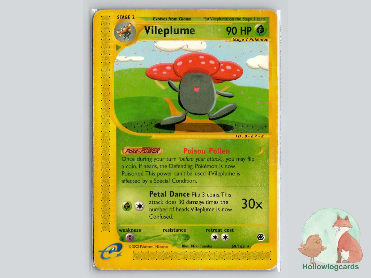 Vileplume (69/165) - Expedition Base Set Pokémon Card