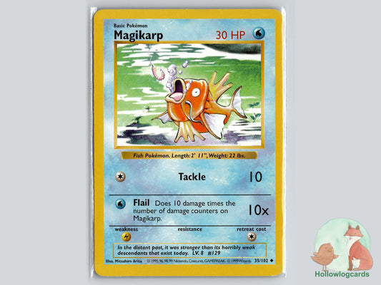 Magikarp (35/102) - Base Pokémon Card