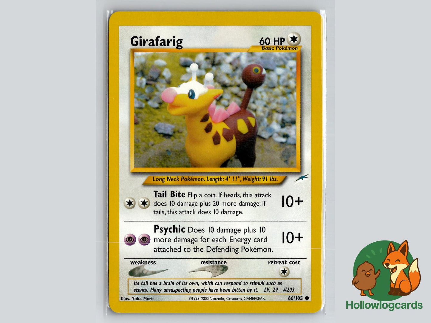 Girafarig (66/105) - Neo Destiny Pokémon Card