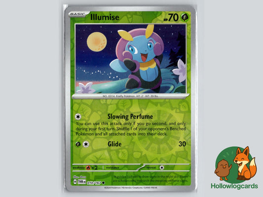 Illumise (010/167) - Twilight Masquerade Pokémon Card