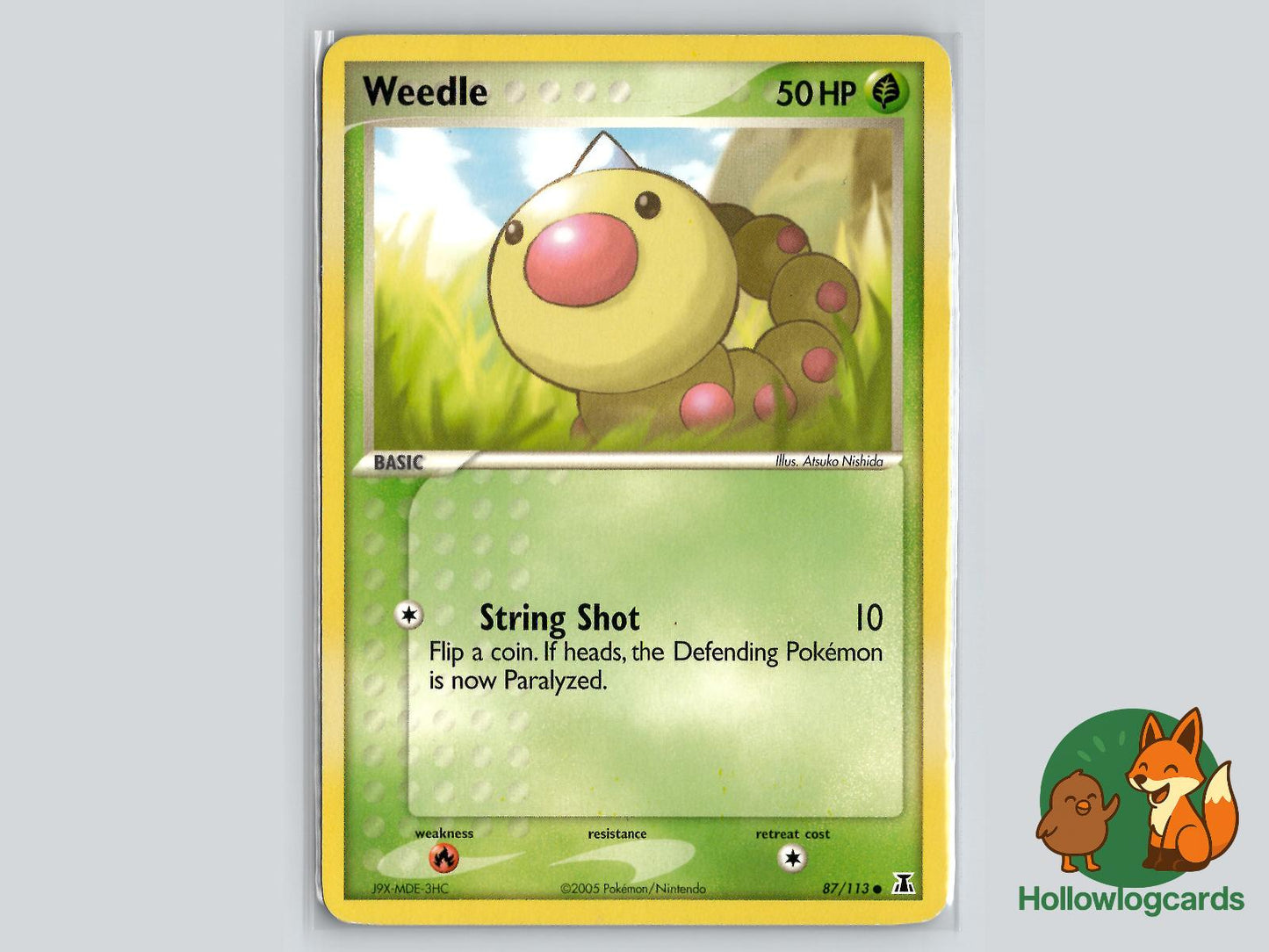 Weedle (87/113) - Delta Species Pokémon Card