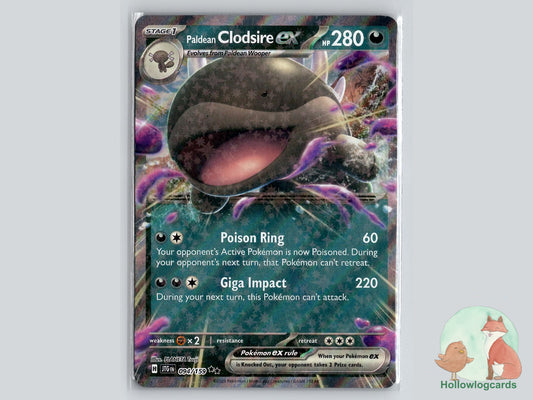 Paldean Clodsire ex (094/159) - Journey Together Pokémon Card