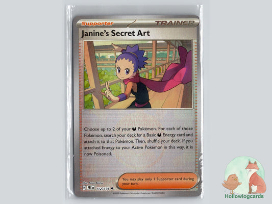 Janine's Secret Art (112/131) - Prismatic Evolutions Pokémon Card