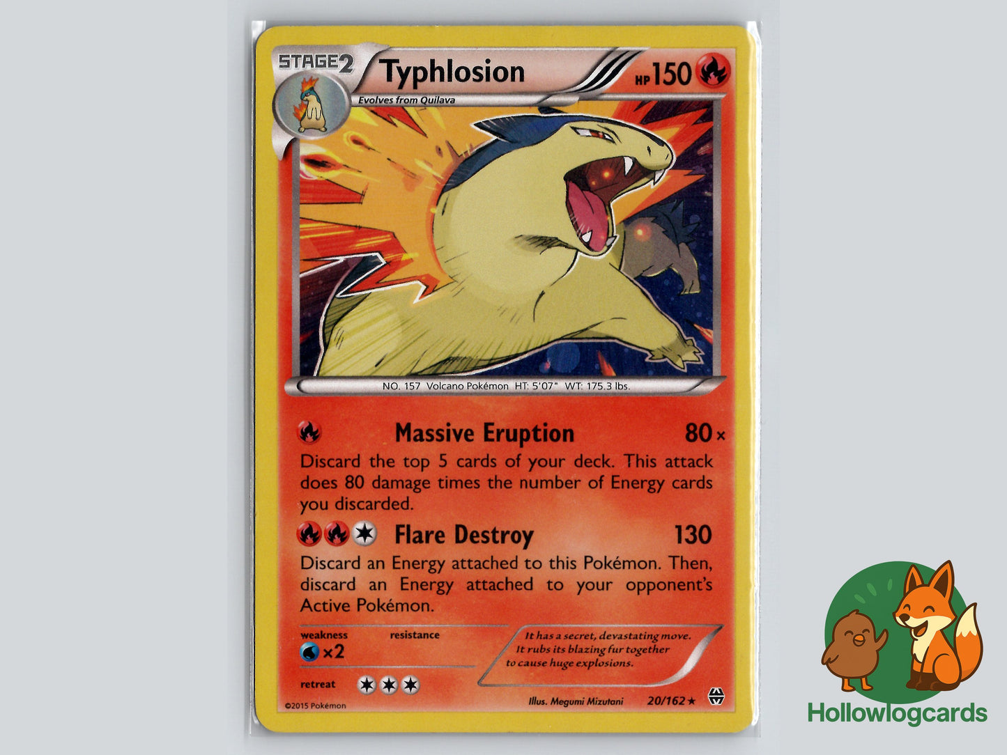 Image of Typhlosion BREAKthrough (BKT) #20