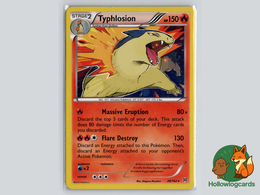Image of Typhlosion BREAKthrough (BKT) #20