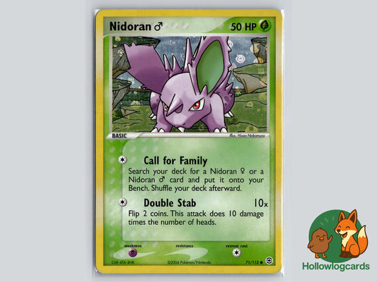 Image of Nidoran Male FireRed and LeafGreen (RG) #71