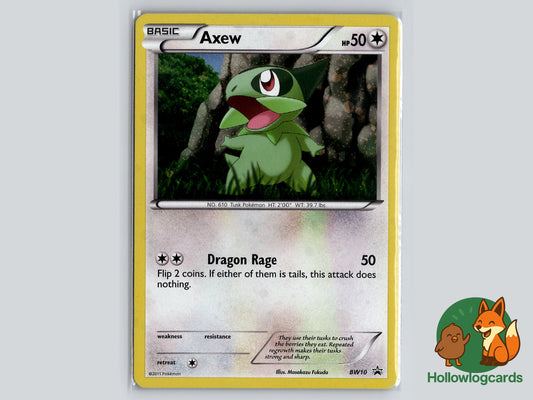 Image of Axew Black and White Promos (BWP) #BW10
