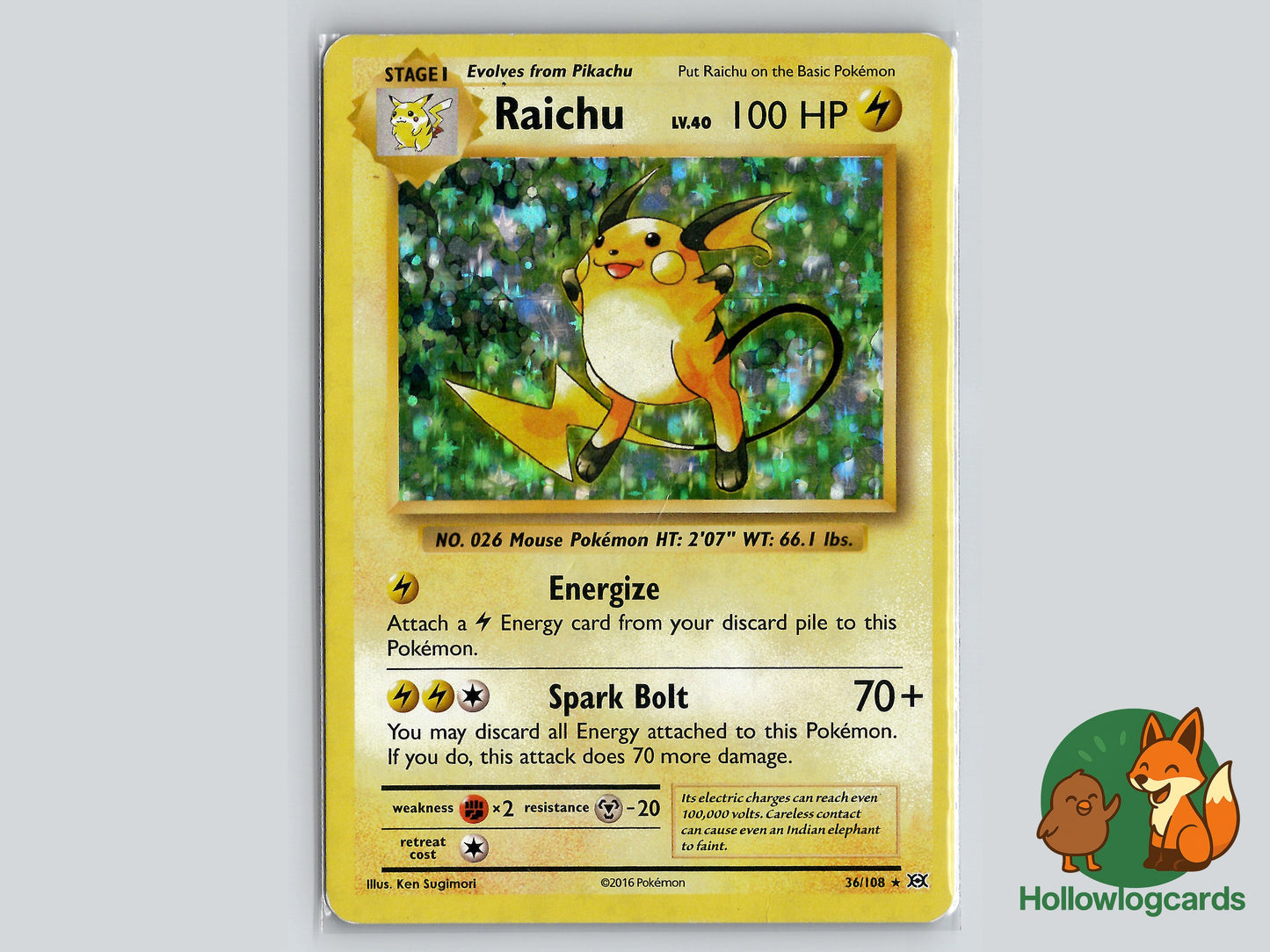 Image of Raichu Evolutions (EVO) #36