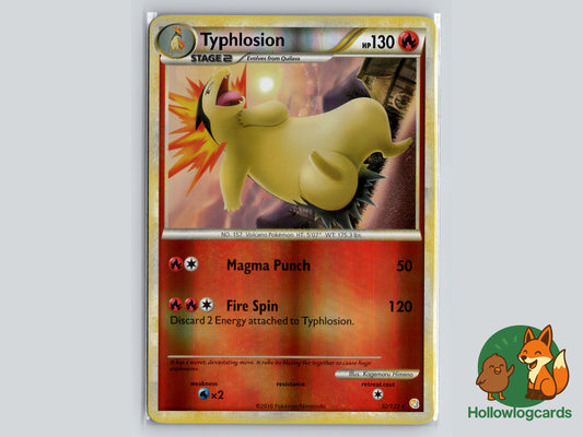Image of Typhlosion HeartGold and SoulSilver (HS) #32