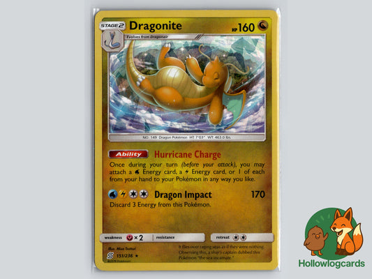 Image of Dragonite Unified Minds (UNM) #151